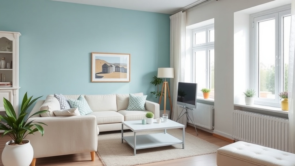 Wandfarbe richtig auswählen: Farbtypen und Farbwirkung für kleine und große Wohnzimmer