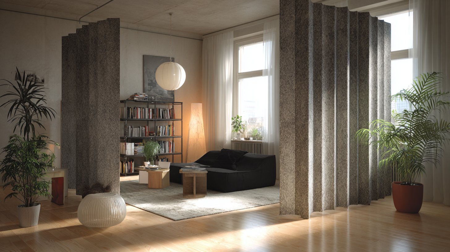 Detail: Hanffilz, organische PV-Folie, Wabenkern und Faltband