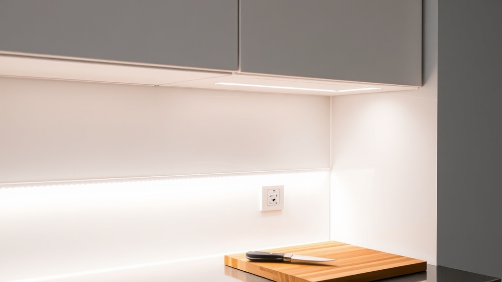 LED-Streifen unter Küchenschränken installieren: Schritt-für-Schritt-Anleitung