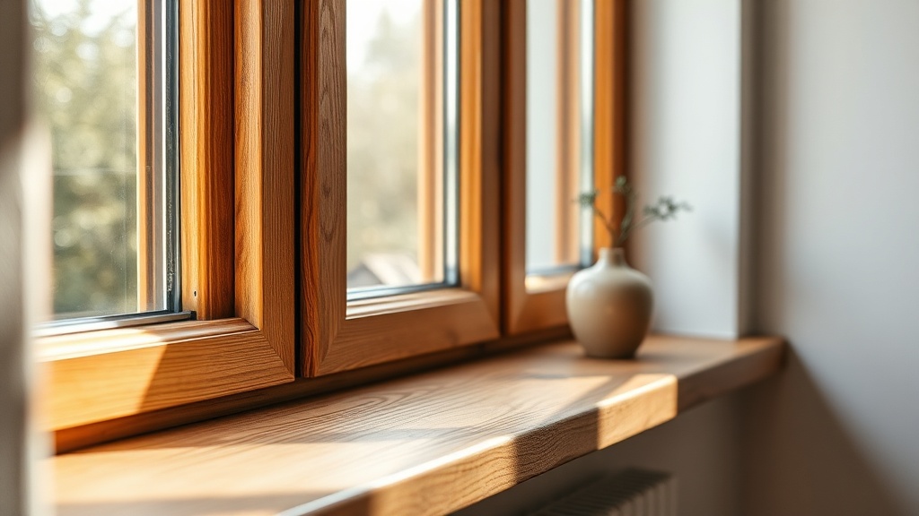 Fensterbänke aus Holz oder Stein: Materialvergleich und Einbau-Tipps