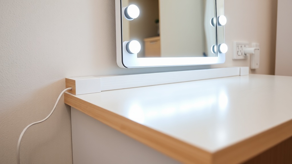 Schminktisch mit LED-Spiegel: Fertige Sets von IKEA oder selbst gebaut